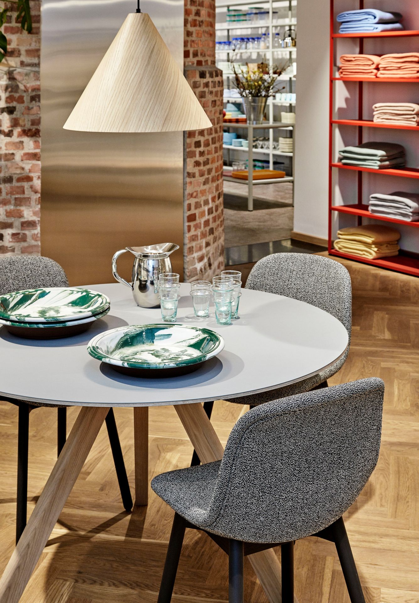 Copenhague Table CPH 20 Tisch rund Ø 90 cm Hay | HAY CPH 20 D 90 cm